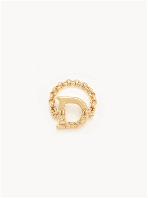 chloe alphabet ring|Alphabet Ring by Chloe at THE MILE.